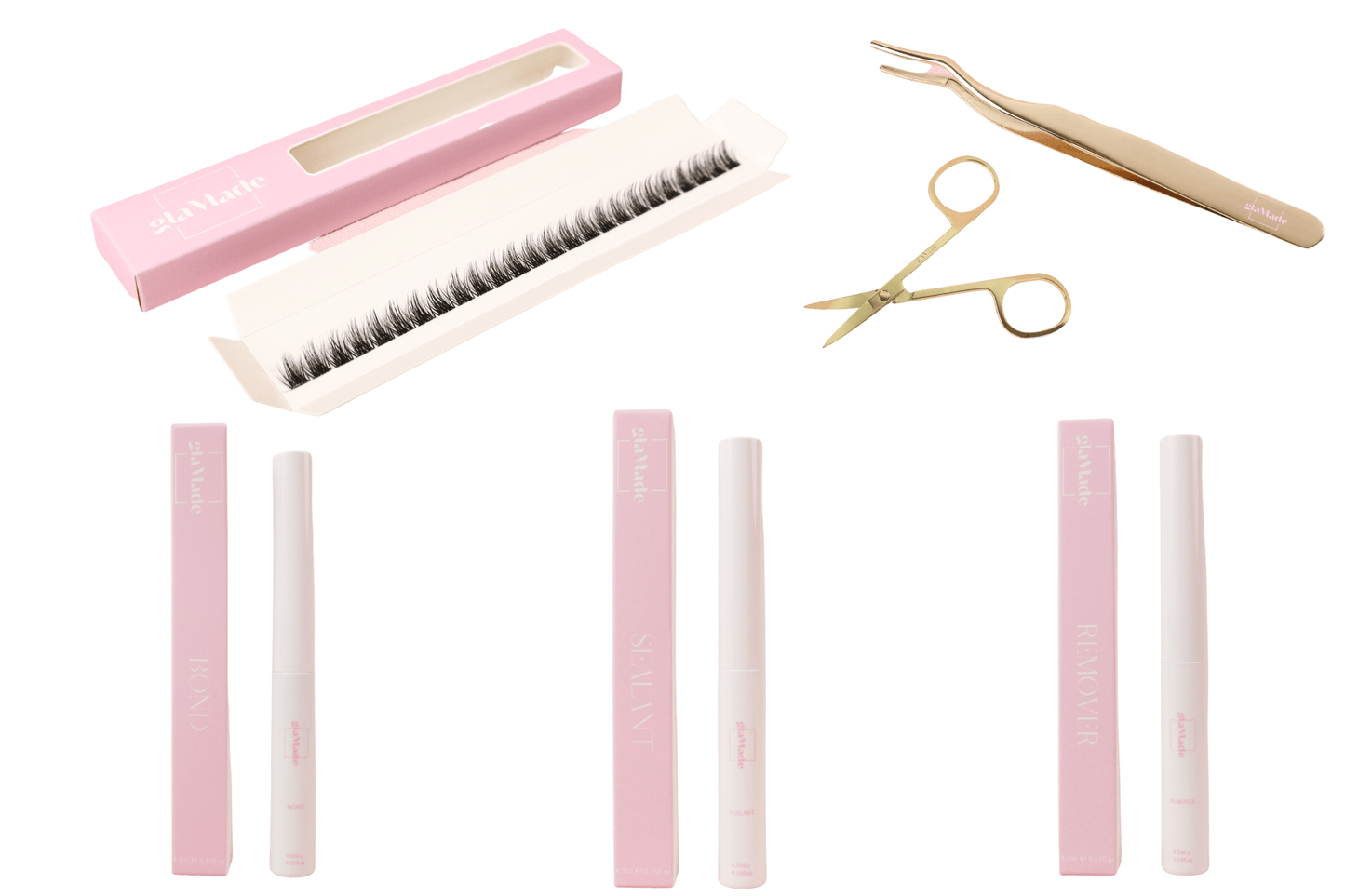 Ribbon Lash Bundle - Eyelash extensions - GLAMADE