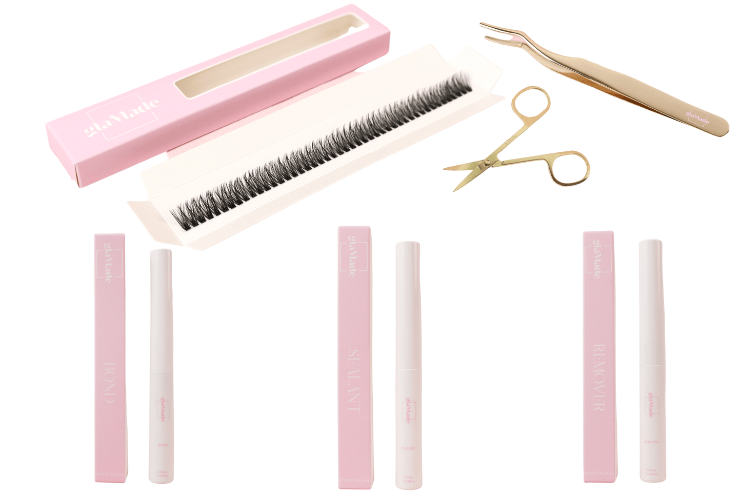 Ribbon Lash Bundle - Eyelash extensions - GLAMADE