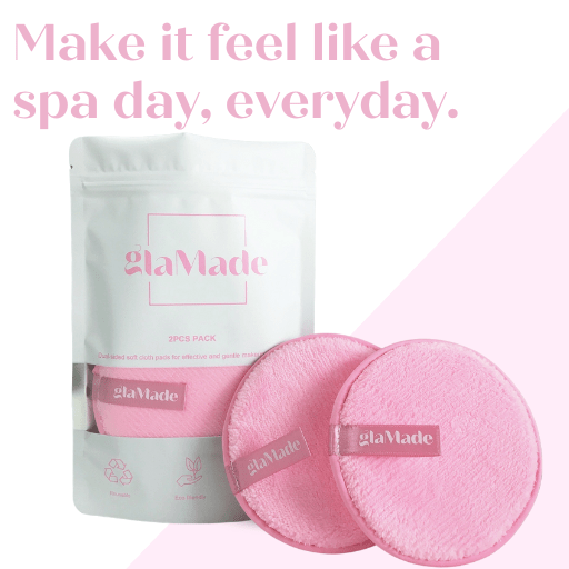 Reusable Cleansing Face Pads - GLAMADE